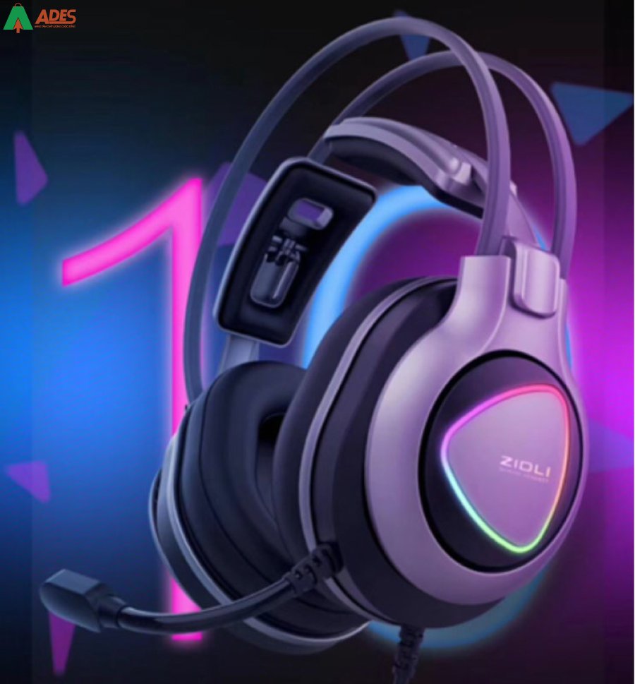 Tai Nghe Gaming Over-Ear Zidli ZH A10 (7.1) chat luong chinh hang